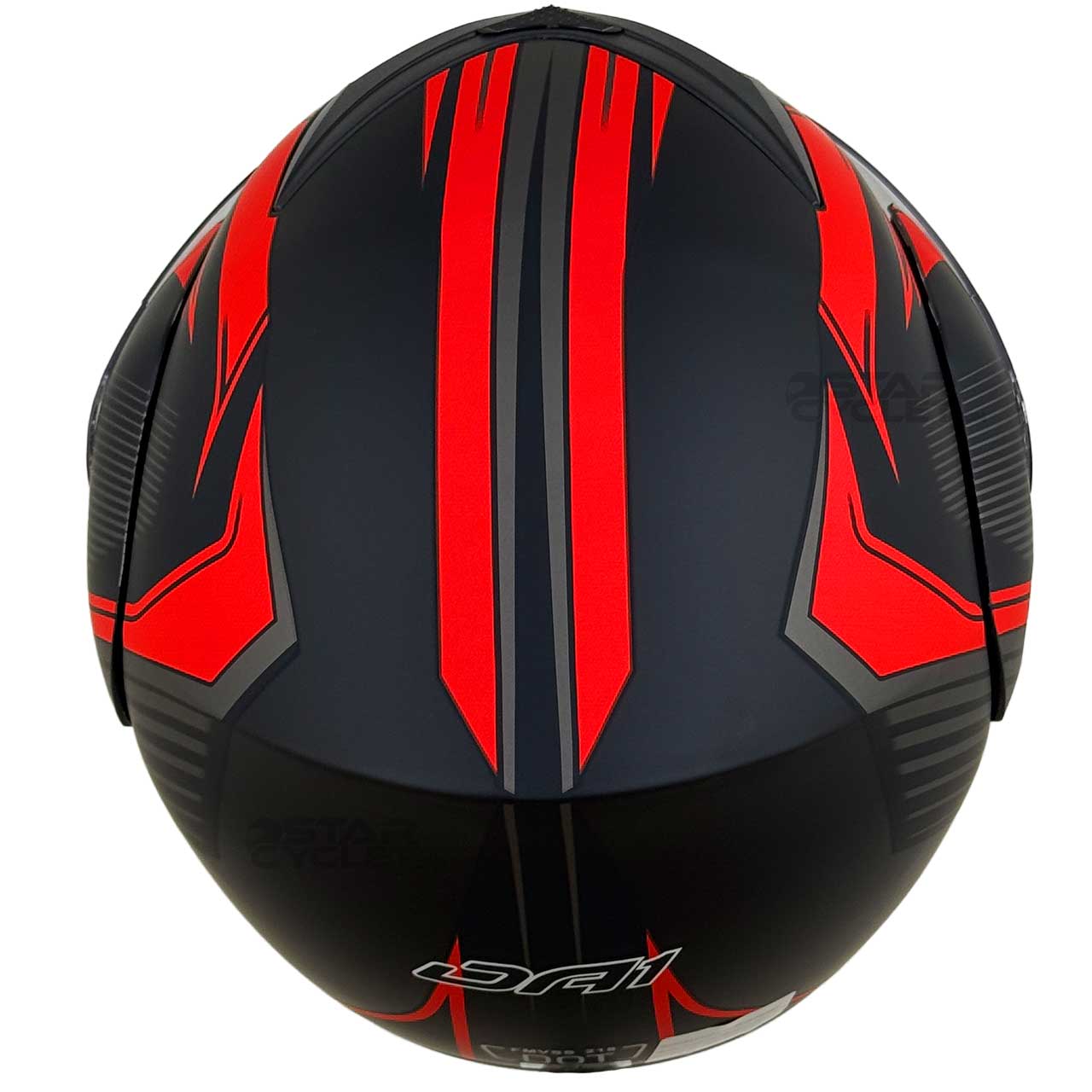 رنگ کلاه کاسکت فک متحرک DA1 مدل 102 MT RED