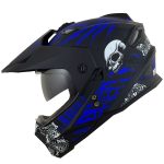 قیمت کلاه کاسکت اندرو DA1 مدل 202 BLUE SKULL