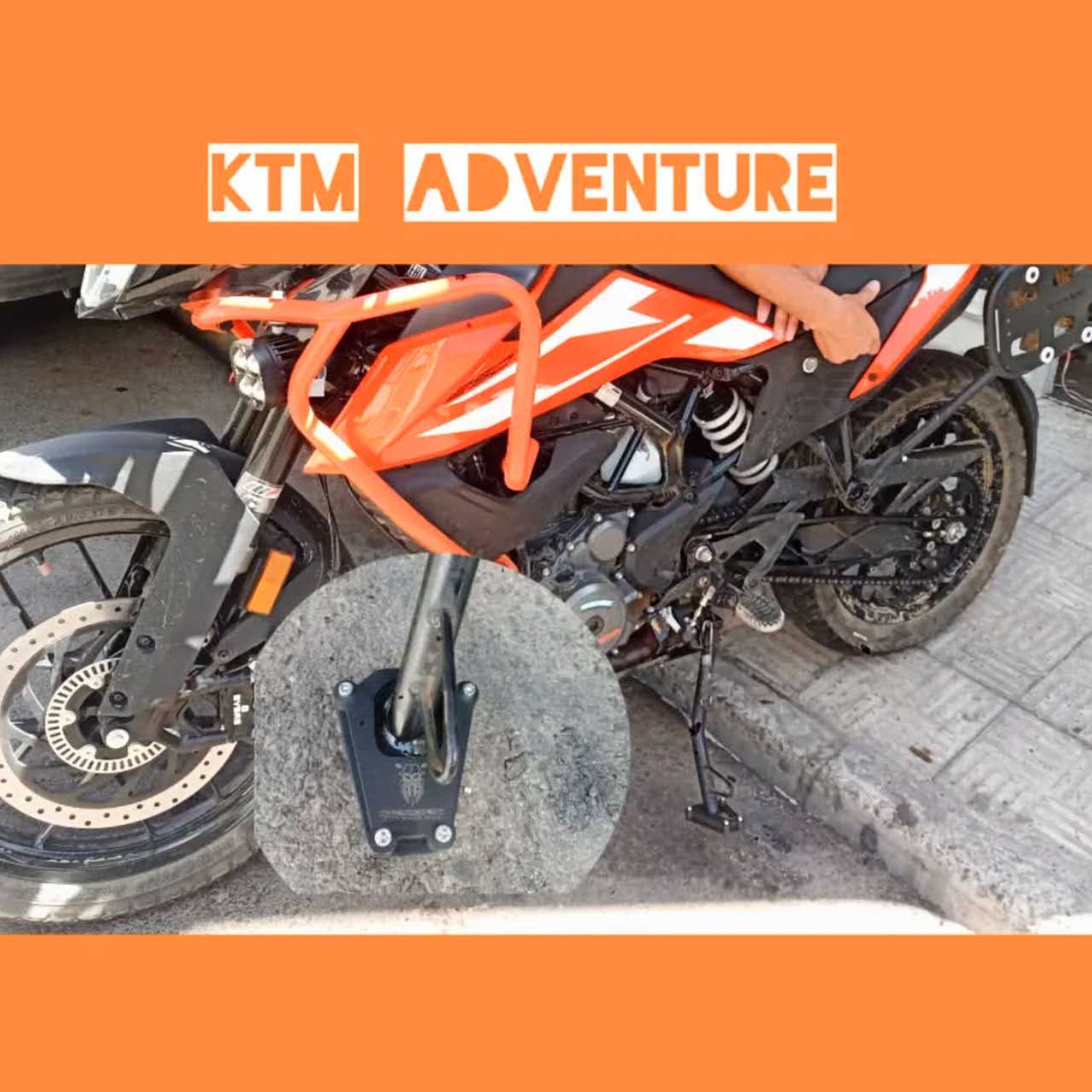 قیمت کفشک جک موتورسیکلت مدل KTM