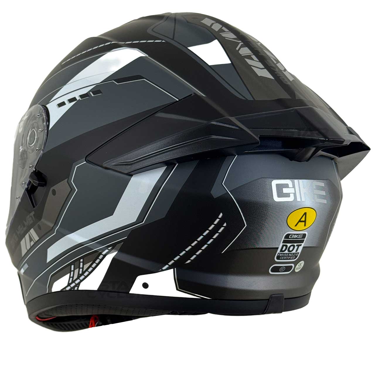 قیمت کلاه کاسکت فک ثابت QIKE مدل ZIRO WHITE