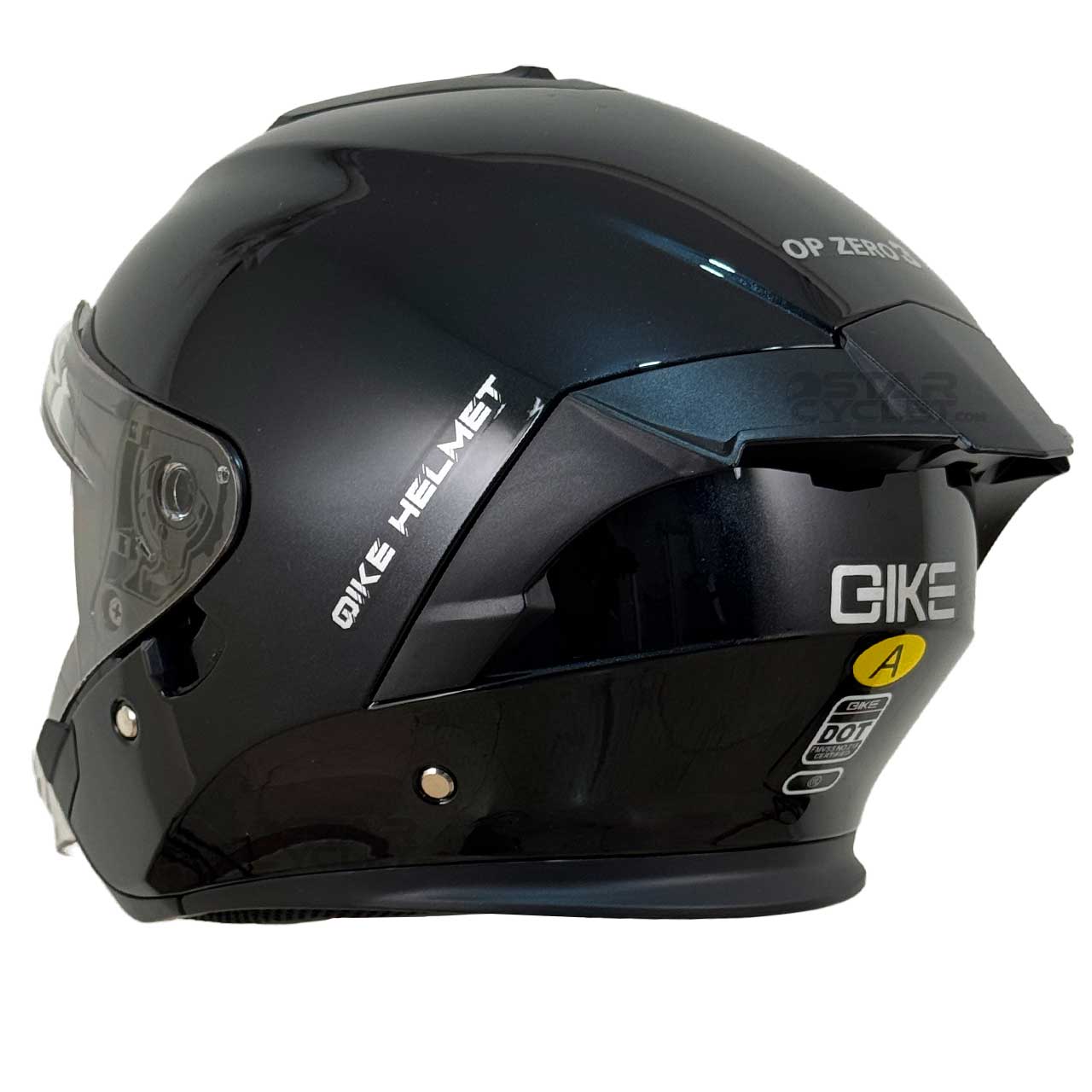 بررسی کلاه کاسکت بدون فک QIKE مدل ZIRO BLACK