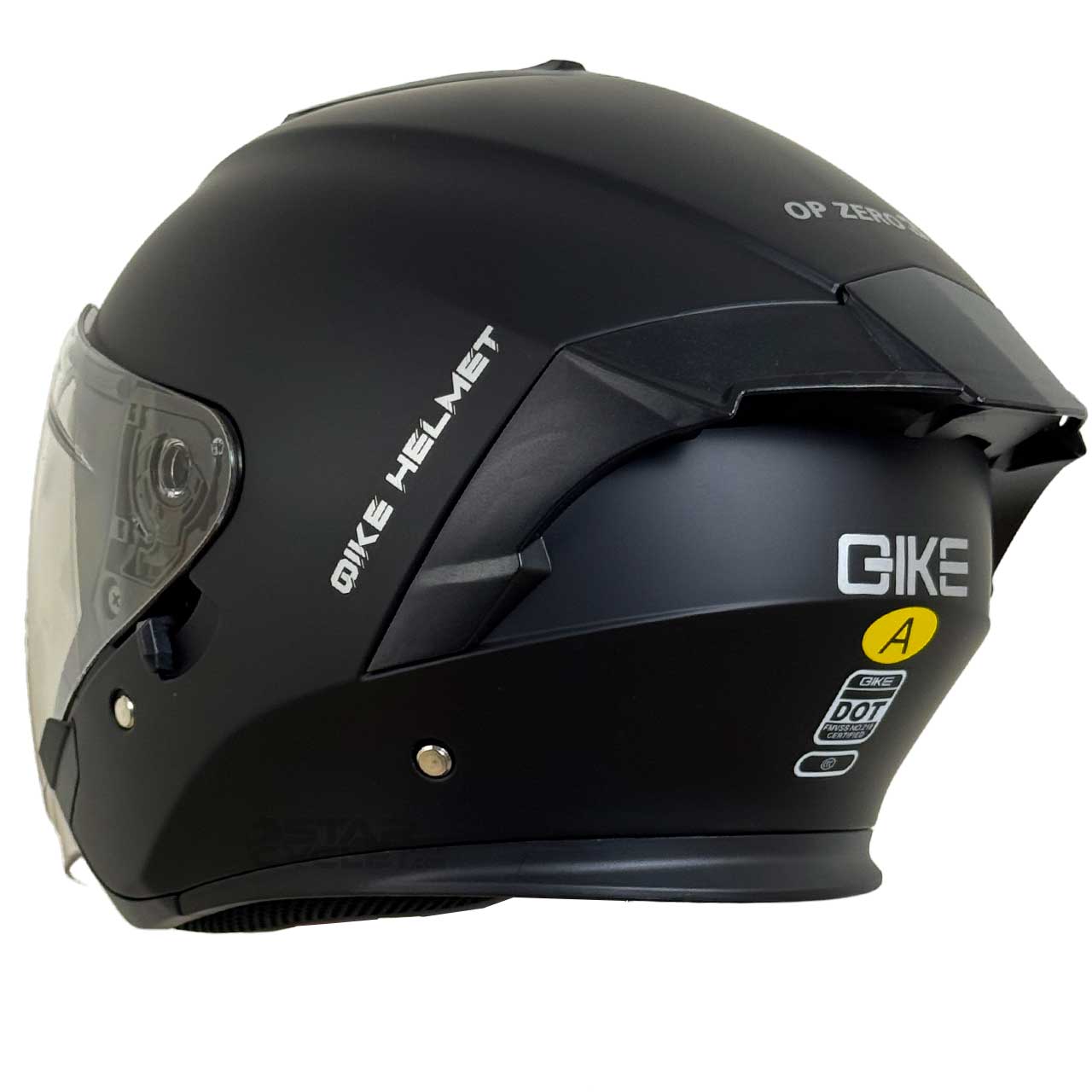 قیمت کلاه کاسکت بدون فک QIKE مدل ZIRO MAT BLACK