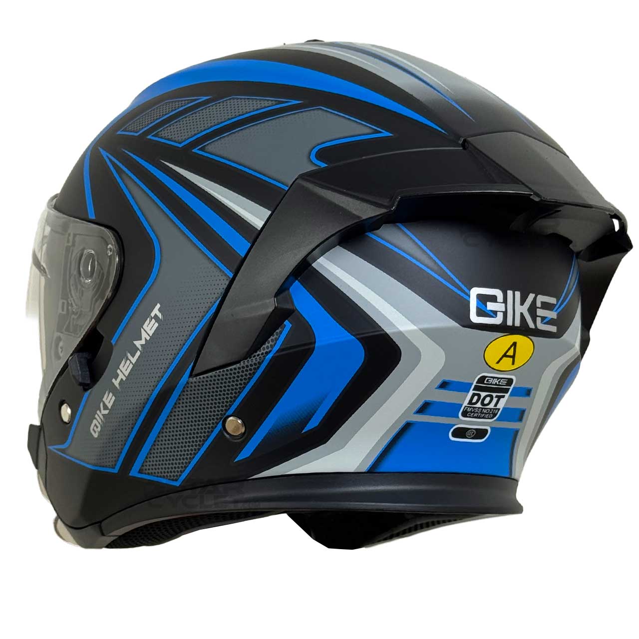 بررسی کلاه کاسکت بدون فک QIKE مدل FLASH BLUE