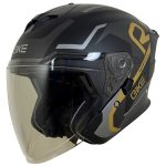 خرید کلاه کاسکت بدون فک QIKE مدل RACE GOLD