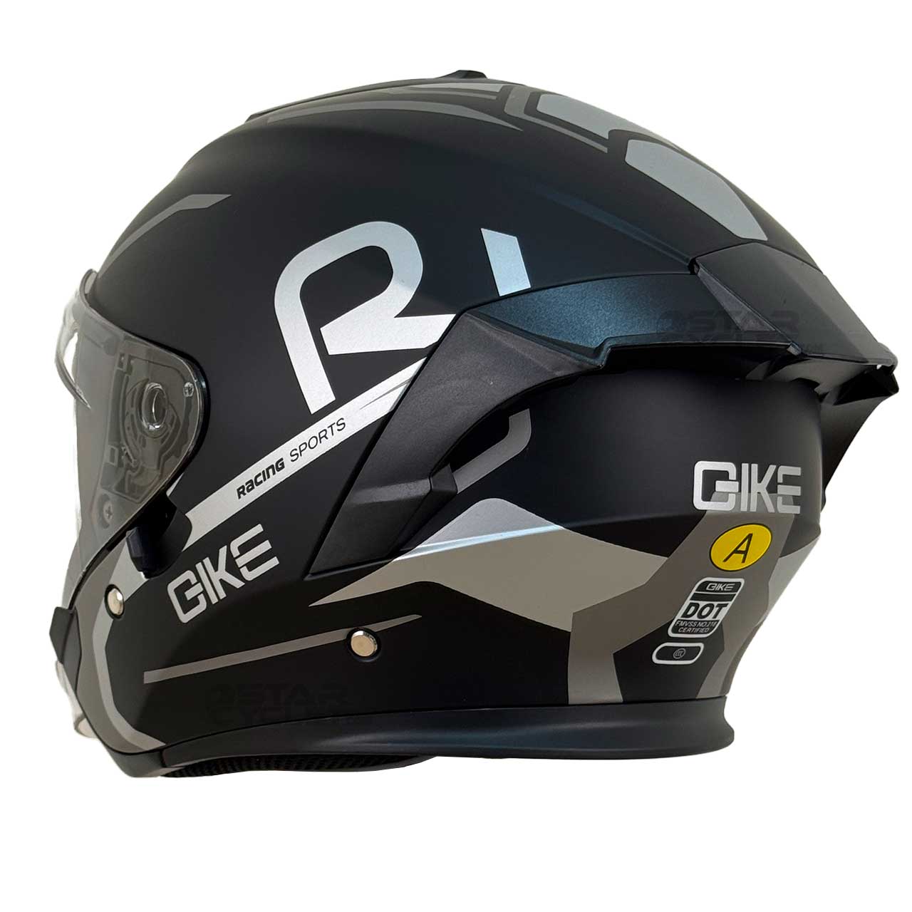 بررسی کلاه کاسکت بدون فک QIKE مدل RACE SILVER