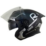 قیمت کلاه کاسکت بدون فک QIKE مدل RACE SILVER