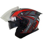 قیمت کلاه کاسکت بدون فک QIKE مدل FLASH RED