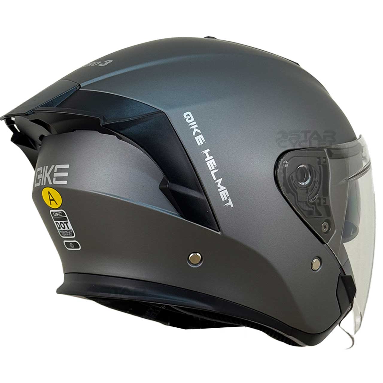 کیفیت کلاه کاسکت بدون فک QIKE مدل ZIRO TITANIUM