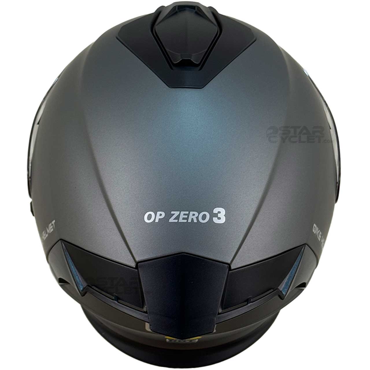 رنگ کلاه کاسکت بدون فک QIKE مدل ZIRO TITANIUM