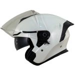 قیمت کلاه کاسکت بدون فک QIKE مدل ZIRO WHITE