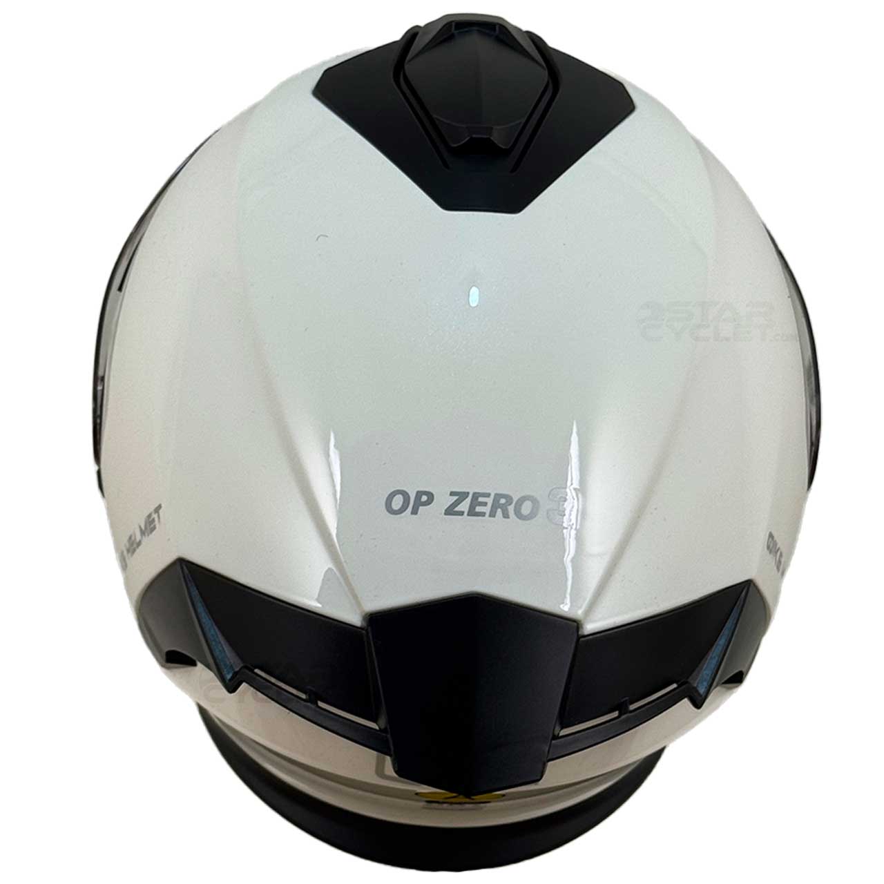 رنگ کلاه کاسکت بدون فک QIKE مدل ZIRO WHITE