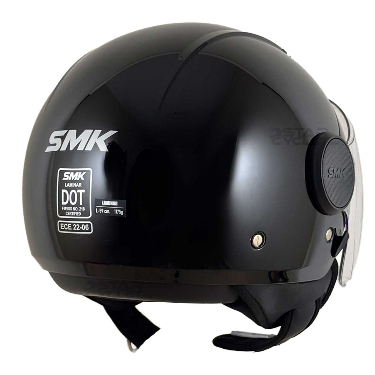 وزن کلاه کاسکت SMK لامینارمدل (GL200) SOLID