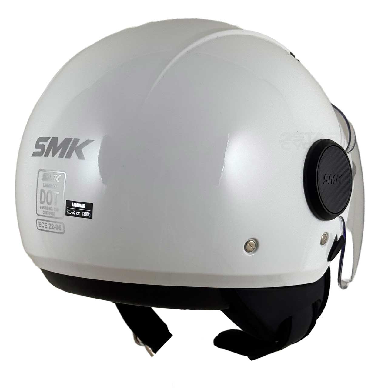 کیفیت کلاه کاسکت SMK لامینار مدل SOLID (GL100)