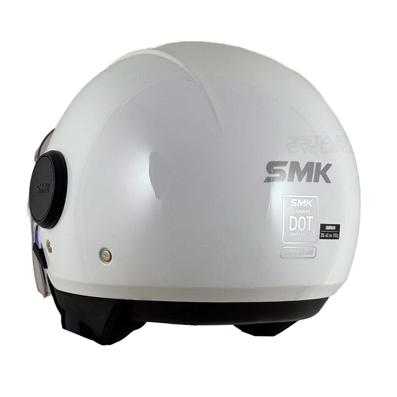 وزن کلاه کاسکت SMK لامینار مدل SOLID (GL100)