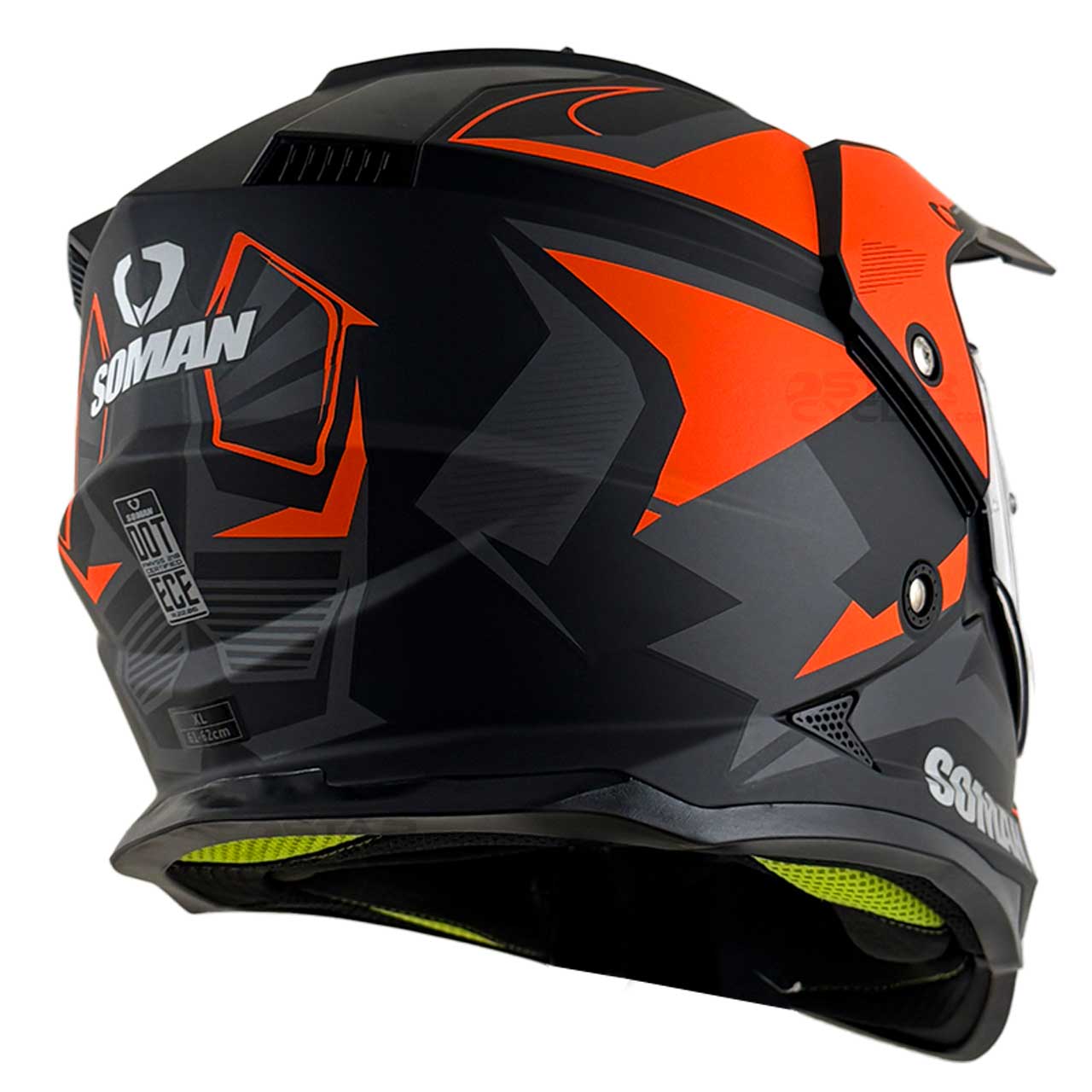 قیمت کلاه کاسکت سومان مدل M10-MAT ORANGE