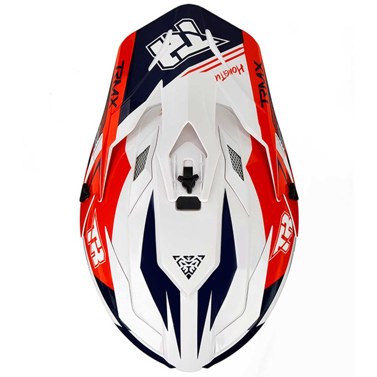 قیمت کلاه کاسکت کراسی TIGER مدل H637 WHITE ORNGE