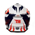 وزن کلاه کاسکت کراسی TIGER مدل H637 WHITE ORNGE