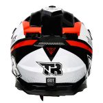 وزن کلاه کاسکت کراسی TIGER مدل H637 BLK WHTE