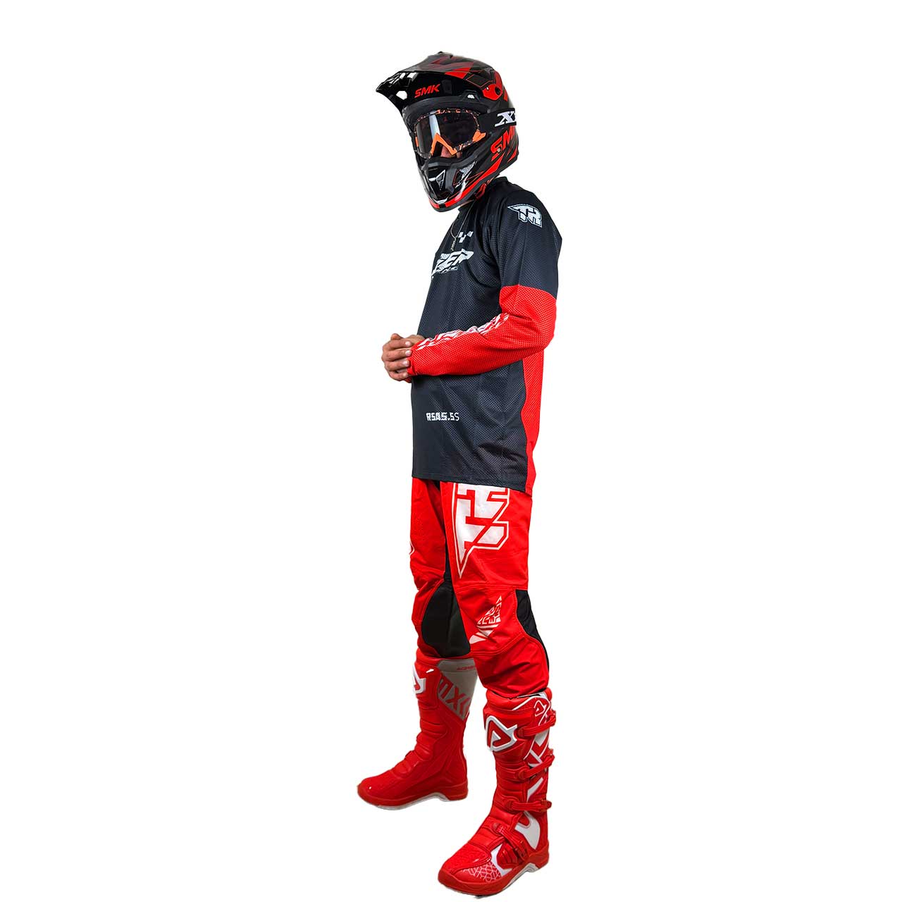 قیمت لباس موتور سواری کراسی TIGER مدل RED TEAM