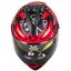 قیمت کلاه کاسکت فک متحرک SOMAN مدل F2 MATT-BLACK-RED-SPIDER