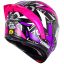 قیمت کلاه کاسکت فک متحرک SOMAN مدل F2 GLOSS-BLACK-PURPLE-PINK-SPIDER