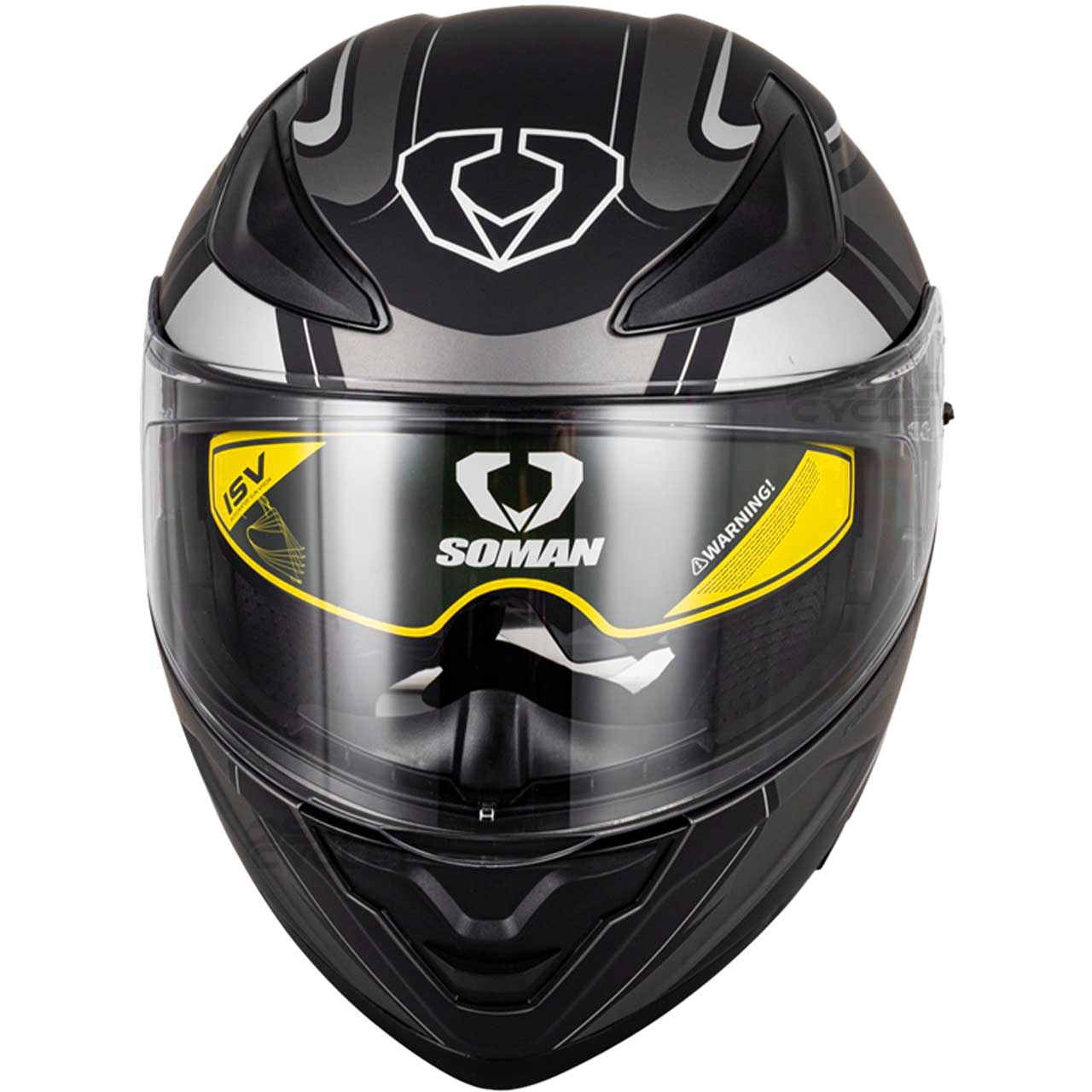 بررسی کلاه کاسکت فک متحرک SOMAN مدل F2 MATT-SILVER-GRAY-COMMANDER