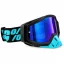خرید عینک کراسی 100% مدل 200 مناسب برای انواع کلاه کراس BLACK BLUE