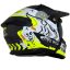 رنگ کلاه کاسکت فک جدا RAPIDO مدل 890 MATT-FLUO-YELLOW-SLIVER-WHITE 9#BB