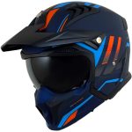 خرید کلاه کاسکت فک جدا RAPIDO مدل 890 MATT-BLUE 6#J