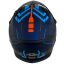 رنگ کلاه کاسکت فک جدا RAPIDO مدل 890 MATT-BLUE 6#J