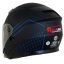 کیفیت کلاه کاسکت بدون فک REDLINE مدل MATT-BLACK/BLUE-Graphics 956-9