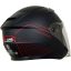 وزن کلاه کاسکت بدون فک REDLINE مدل MATT-BLACK-RED-Graphics 956-8