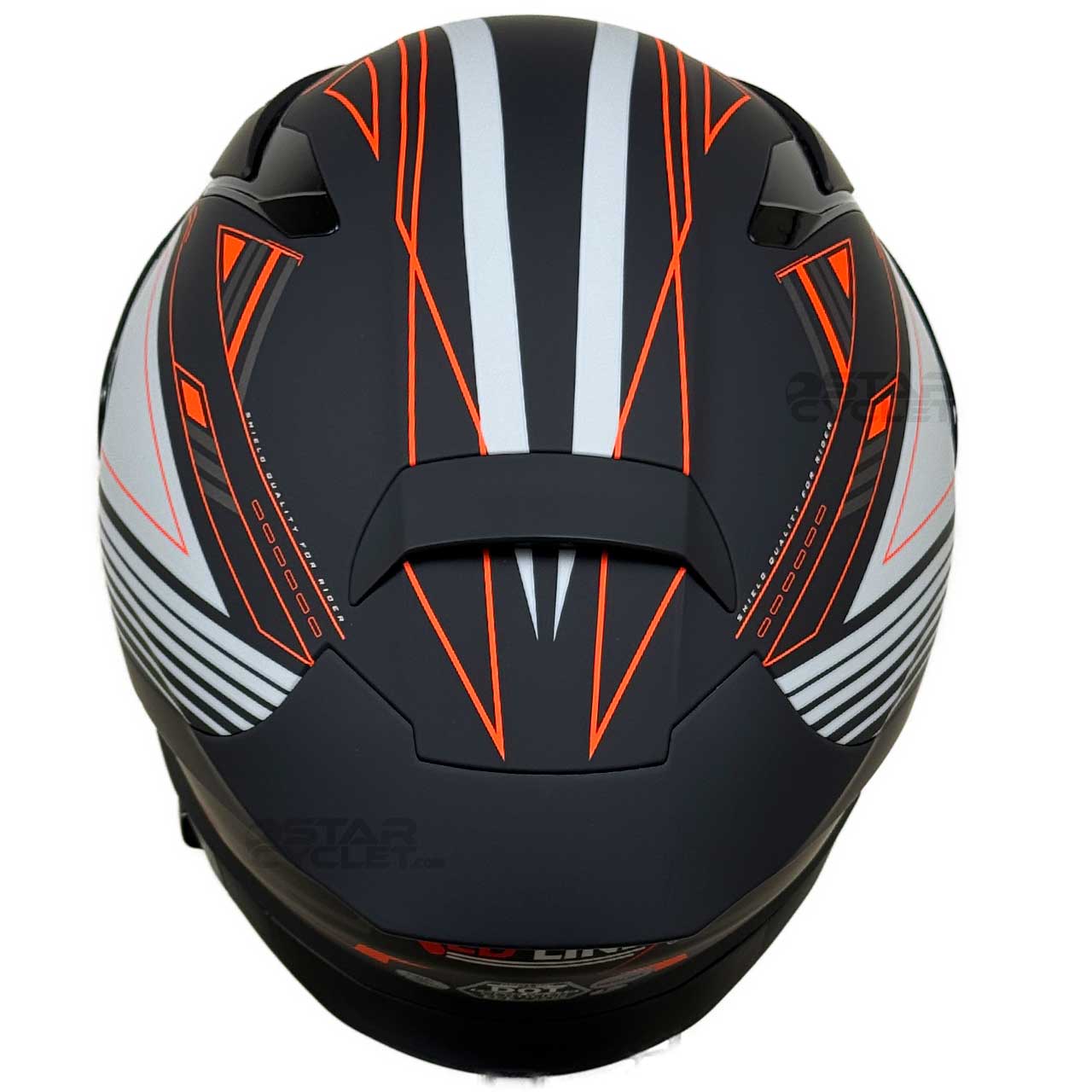 جنس کلاه کاسکت بدون فک REDLINE مدل MATT-BLACK-RED-prelude 965-4