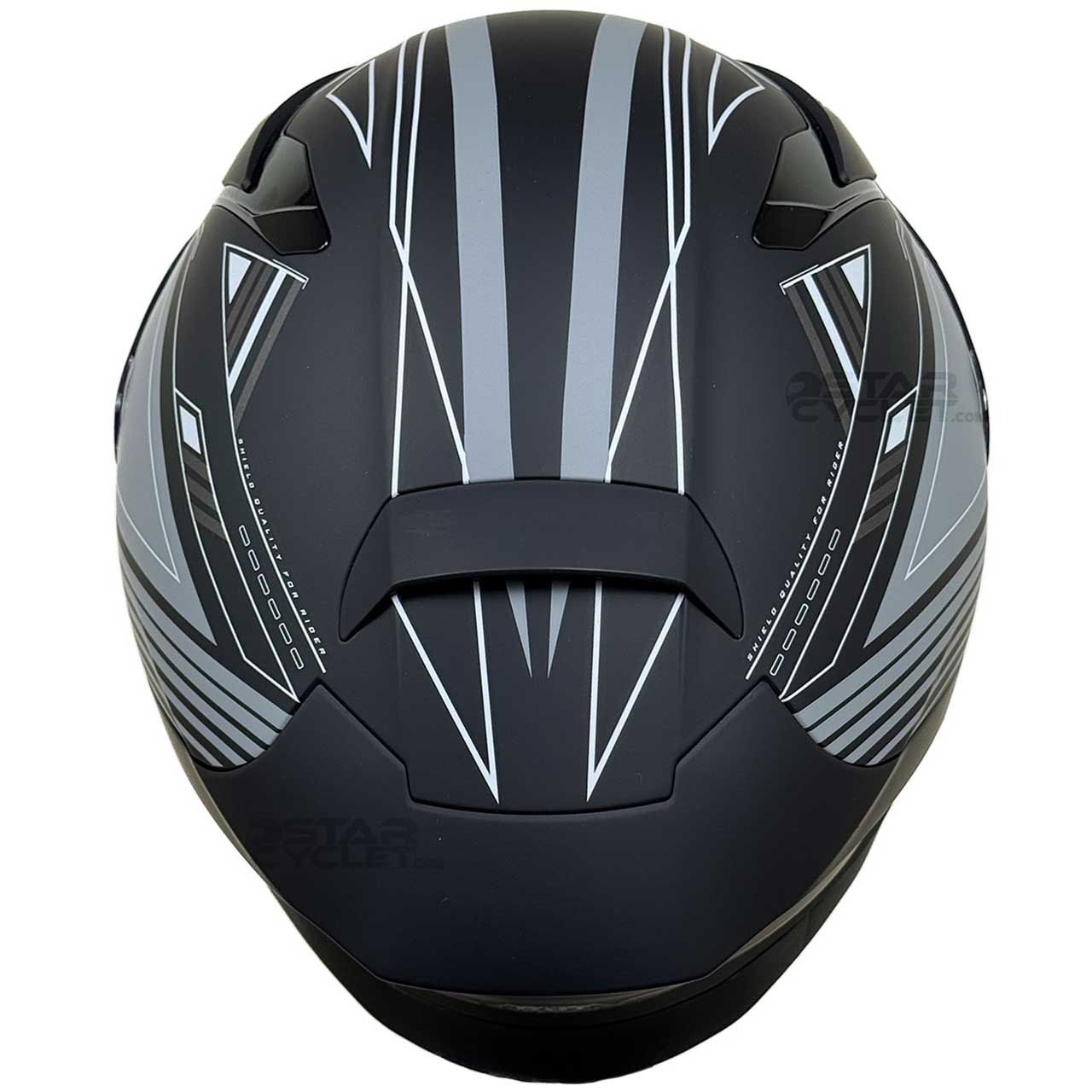 عکس کلاه کاسکت بدون فک REDLINE مدل MATT-BLACK-Grey-prelude 965-6