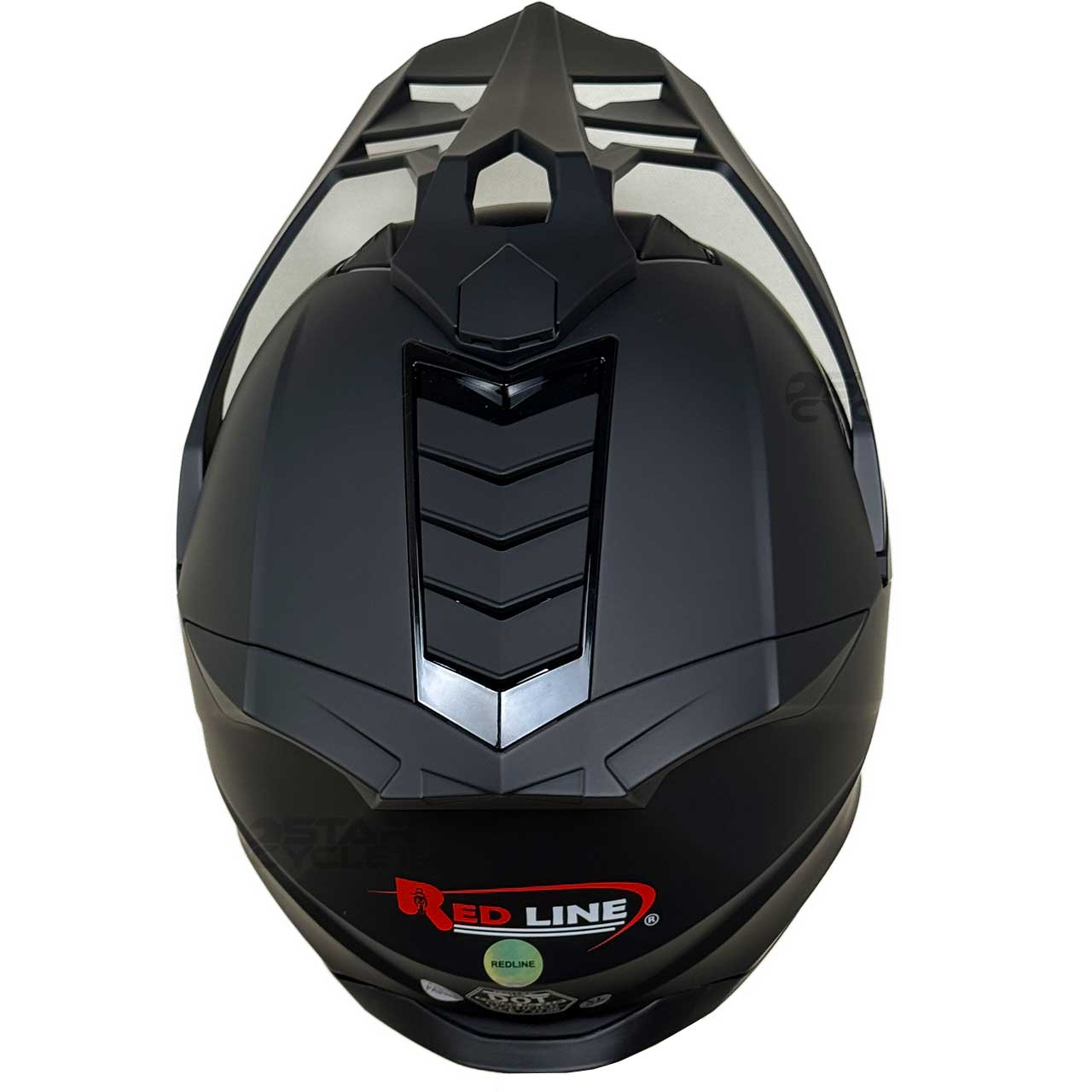 کیفیت کلاه کاسکت ادونچر REDLINE مدل MATT-BLACK 760-1