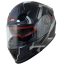 خرید کلاه کاسکت فک متحرک REDLINE مدل MATT-BLACK-Grey-Lose 939-24