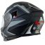 رنگ کلاه کاسکت فک متحرک REDLINE مدل MATT-BLACK-Grey-Lose 939-24