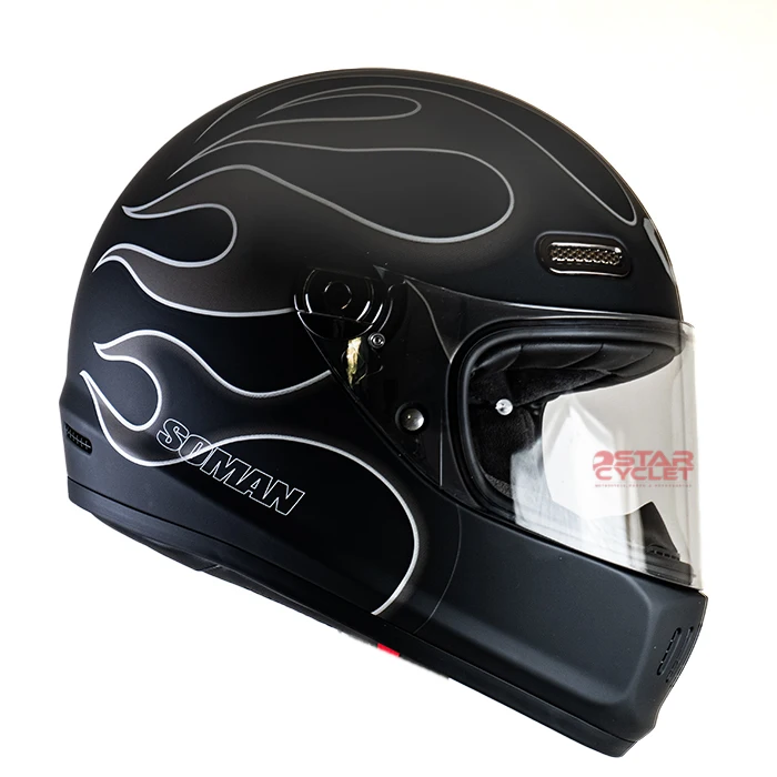 خرید کلاه کاسکت فک ثابت SOMAN -