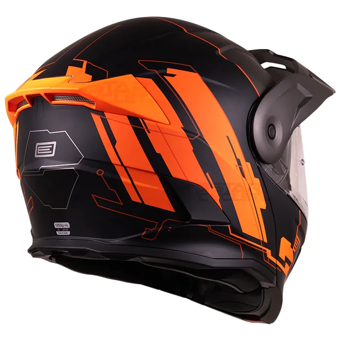 کلاه کاسکت ادونچری ORIGINE مدل CYBORG-FLUO-