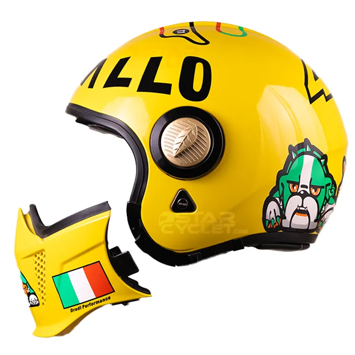 کاسکت فک جدا QIKE مدل YELLOW