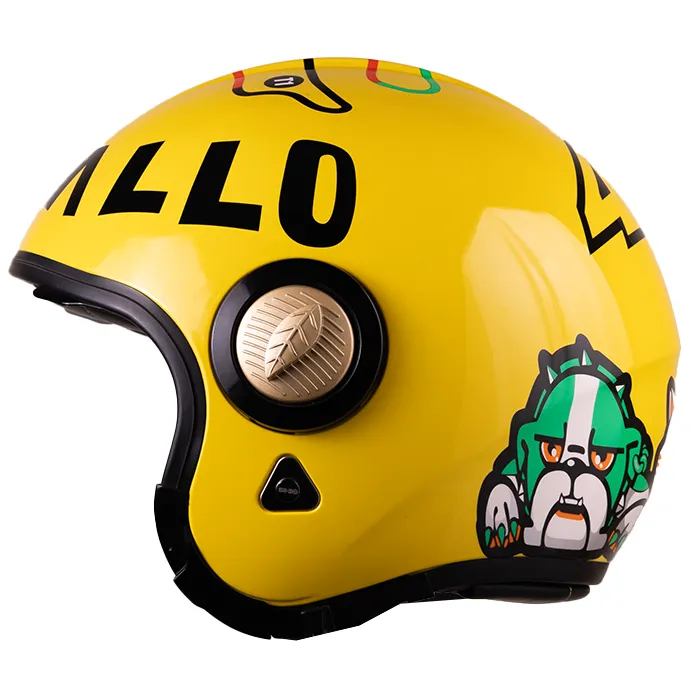 کاسکت فک جدا QIKE مدل YELLOW