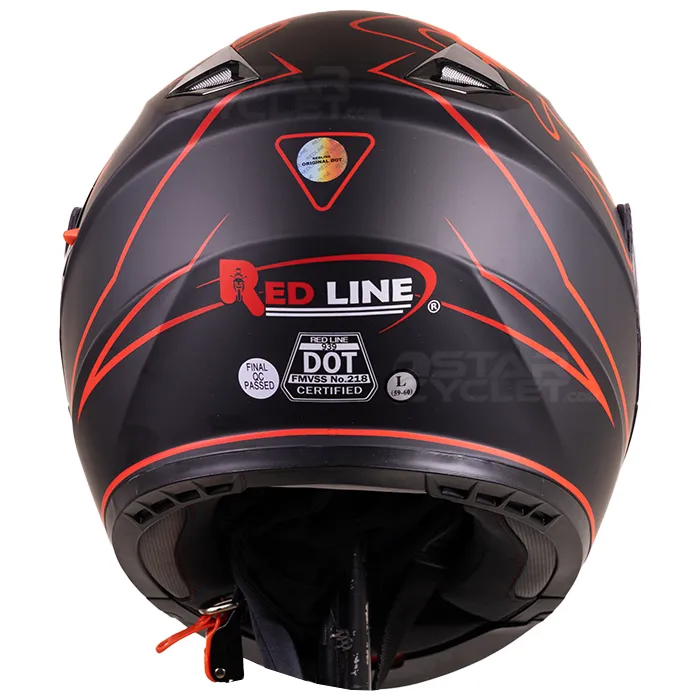 کلاه کاسکت فک متحرک RED LINE