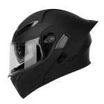 کلاه کاسکت فک‌متحرک سومان مدل 955 matt black black vents