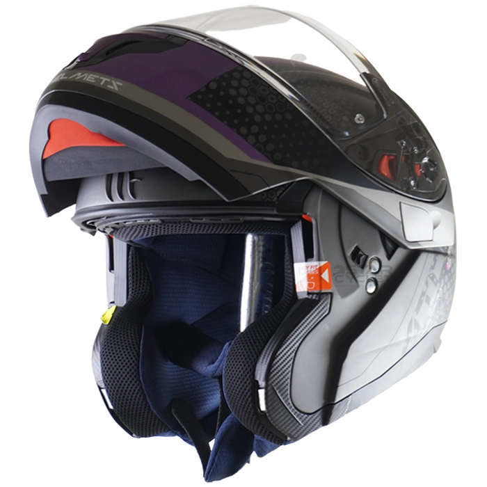 کلاه کاسکت فک متحرک MT مدل FU401SV ATOM SV