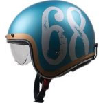 کلاه کاسکت وسپایی MT مدل Le Mans 2 SV HIPSTER AO