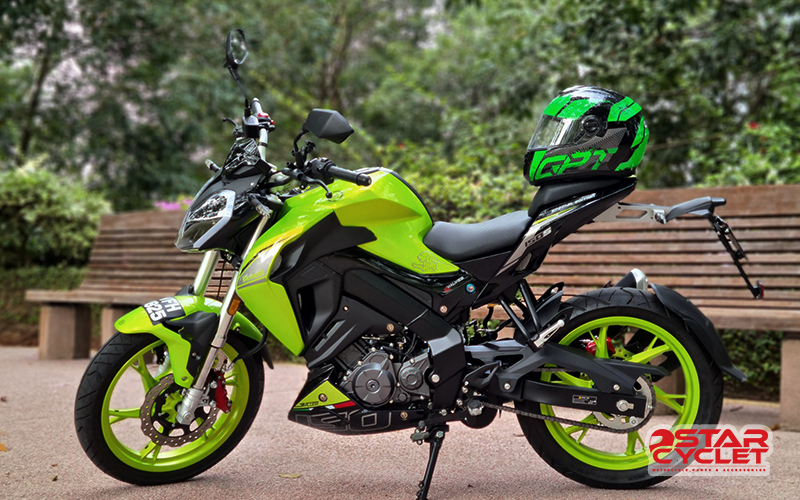 بنلی 180 مشکی سبز