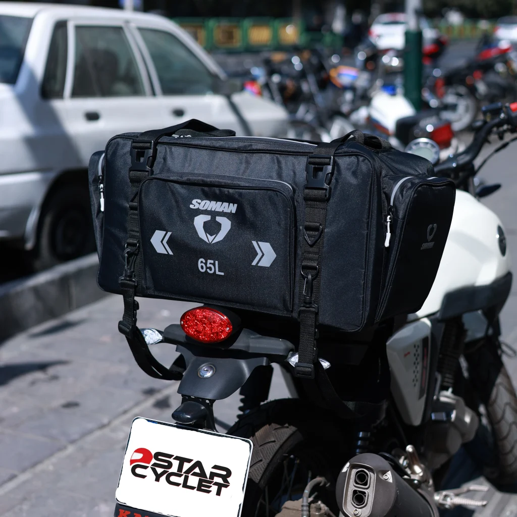 کیف زیر صاف سومان مدل تاکتیکال 65 لیتری BLACK