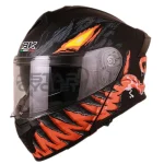 کلاه کاسکت فک متحرک iBK مدل NP900 Matt Black Venom