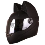 کلاه کاسکت گربه ای نوترینوس مدل MATT BLACK