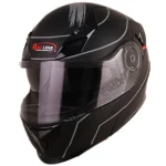 کلاه کاسکت فک متحرک ردلاین مدل 13-939 MATT BLACK GRAY